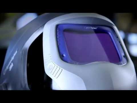 Closeup welding mask