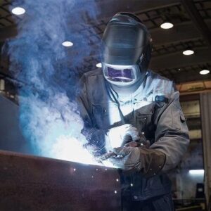 Welding action for with 3M welding helmet