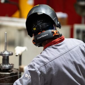 CleanSpace respirator worn by a welder in Thailand.